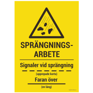 Varningsskylt
