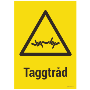 Varningsskylt