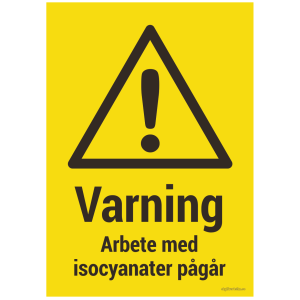 Varningsskylt
