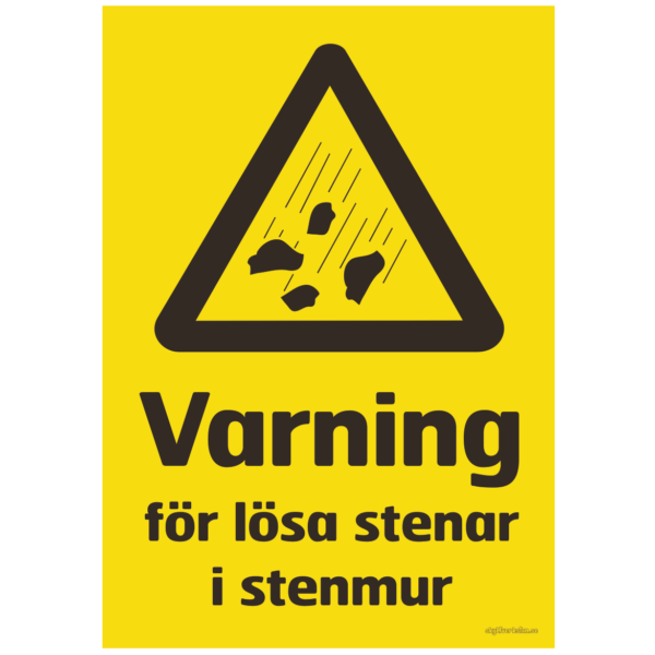 varningsskylt