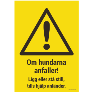 Varningsskylt