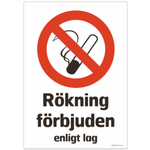 förbudsskylt