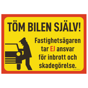 informationsskylt