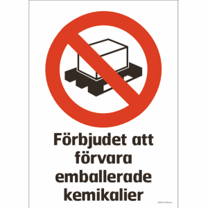 förbudsskylt