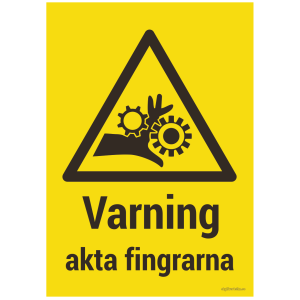 Varningsskylt