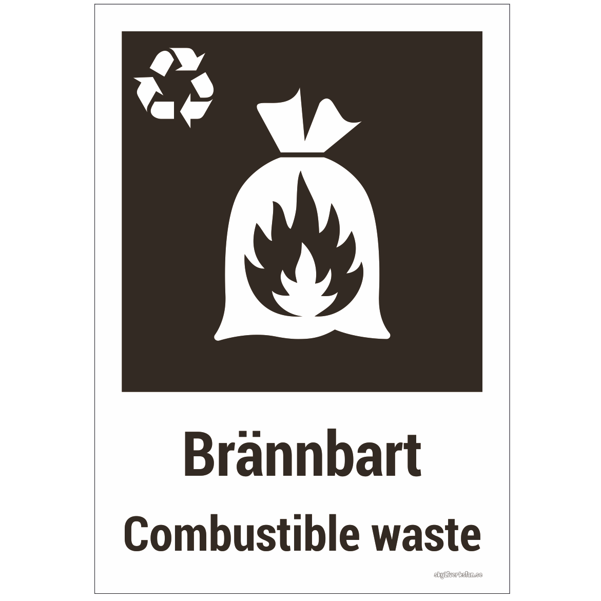 Br nnbart Combustible Waste Br nnbart Combustible Waste