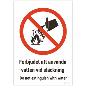 Förbudsskylt