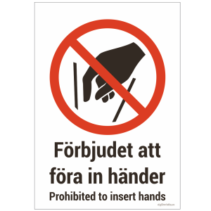 Förbudsskylt