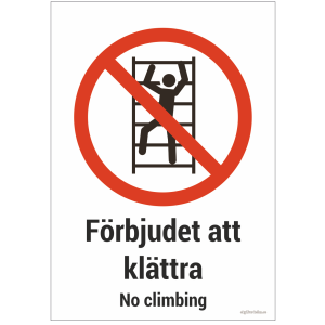 Förbudsskylt