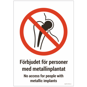 Förbudsskylt