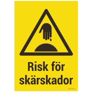 Varningsskylt