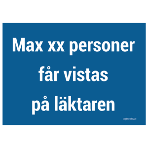 informationsskylt