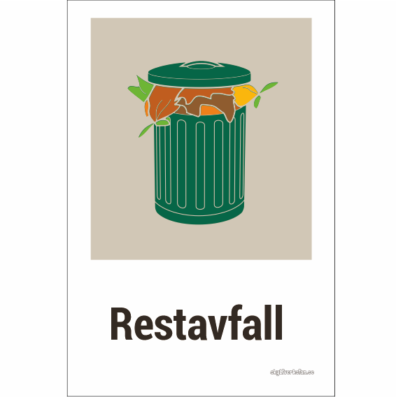 Restavfall 2 Skyltverkstan se Restavfall Milj dekal tervinning restavfall-2-skyltverkstan-se-restavfall-milj-dekal-tervinning