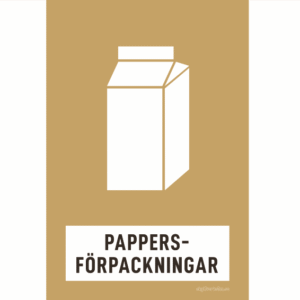 PAPPER - Pappersförpackningar B