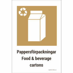 Pappersförpackningar B 2 Språk